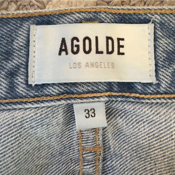 AGOLDE 90’s Mid Rise Loose Fit in Fall Out - Picture 3 of 4